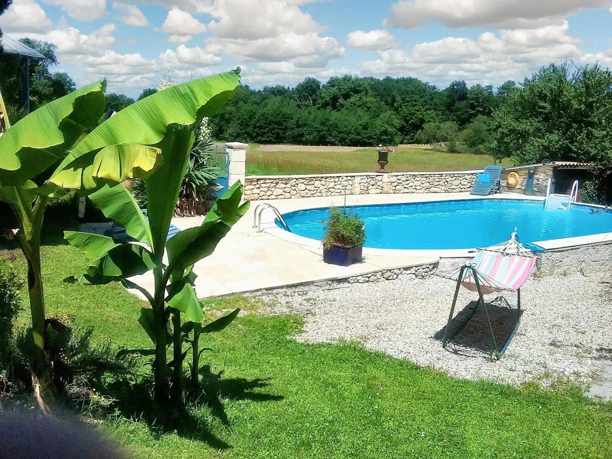 Villa Charmante A Bosset Avec Piscine Partagee Exteriér fotografie